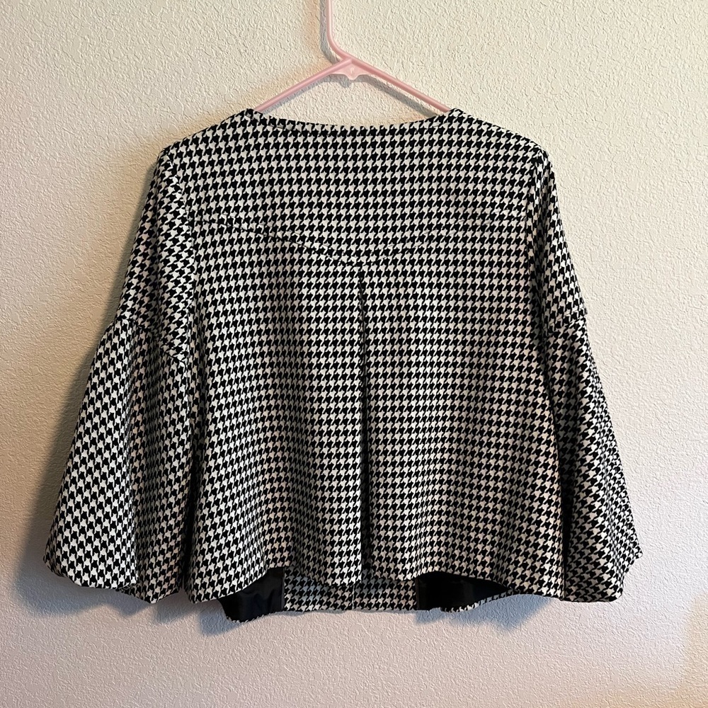 Worthington Houndstooth Jacket Size Medium - Picture 8 of 13